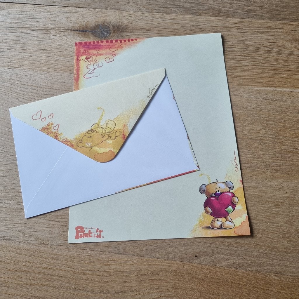 Pimboli Briefpapierset 4, Verzamelen, Diddl, Ophalen of Verzenden, Diddl, Zo goed als nieuw, Papier, Kaart of Schrift