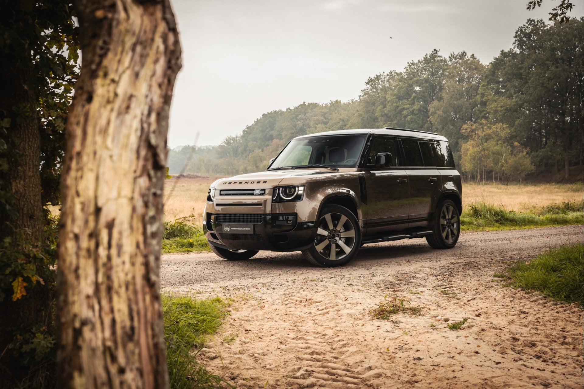 Land Rover Defender 110 2.0 P300e 110 X-Dynamic HSE Fabrieks, Automaat, Gebruikt, Euro 6, Bruin