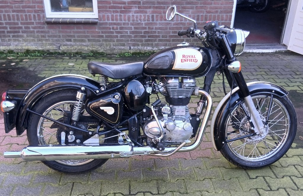 mooie Royal Enfield  Bullet 500  bj. 2015 slechts 5500 km., Particulier, Toermotor, 1 cilinder, 500 cc