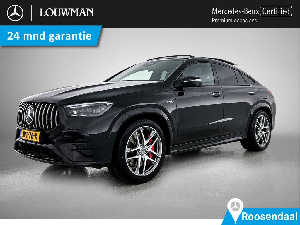 Mercedes-Benz GLE Coupé Mercedes-AMG 53 Hybrid 4MATIC+ Nigh, Auto's, Mercedes-Benz, 12 maanden, Gebruikt, Zwart, Bedrijf
