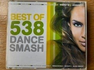 Best of 538 Dance Smash CD - Diverse Artiesten, Inclusief boekje, Gebruikt, Ophalen of Verzenden, Elektronisch
