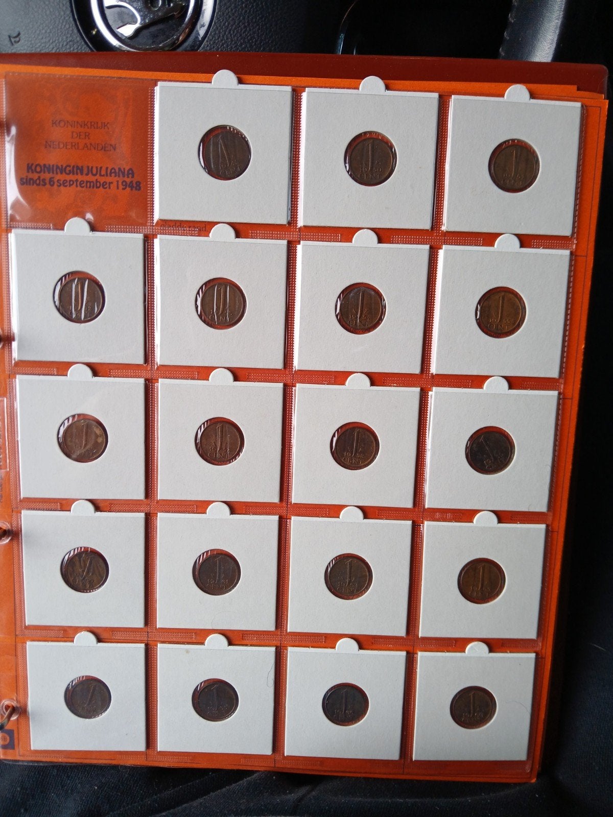 Verzameling Nederlandse munten Koningin Juliana 1948-1980, Ophalen