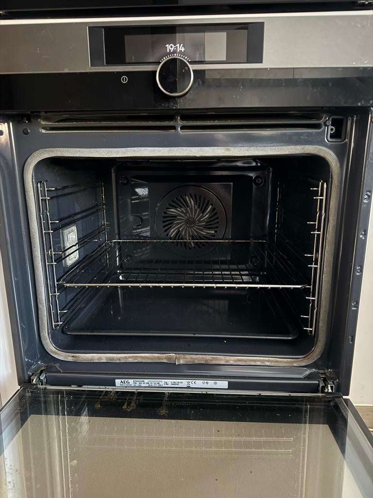 AEG Inbouw Oven met Hete Lucht, Witgoed en Apparatuur, Ovens, Ophalen, Oven, Hete lucht, Zo goed als nieuw