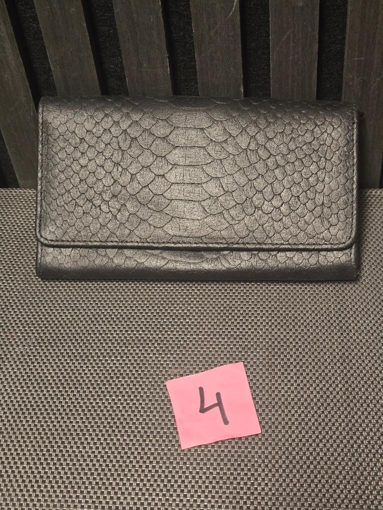 Nieuw zwart portemonnee 18x9,5, Ophalen of Verzenden, Nieuw, Zwart