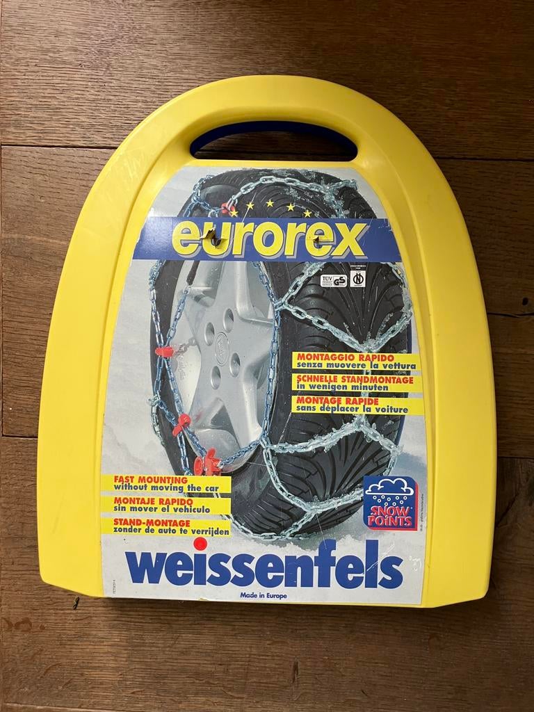 Nieuwe sneeuwkettingen, Ophalen, Nieuw