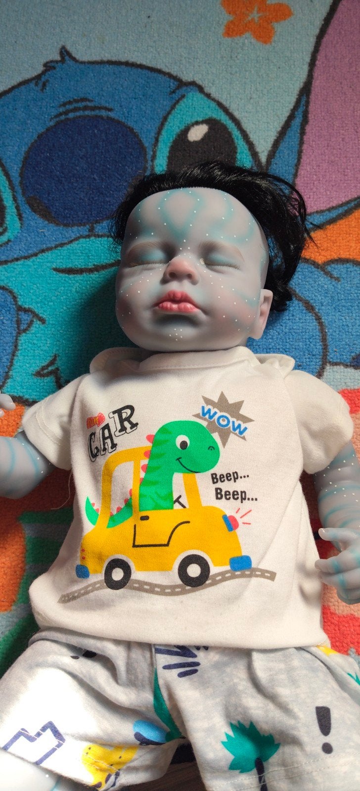 reborn pop avatar jongen, Ophalen of Verzenden, Zo goed als nieuw, Pop, Levensecht of Reborn