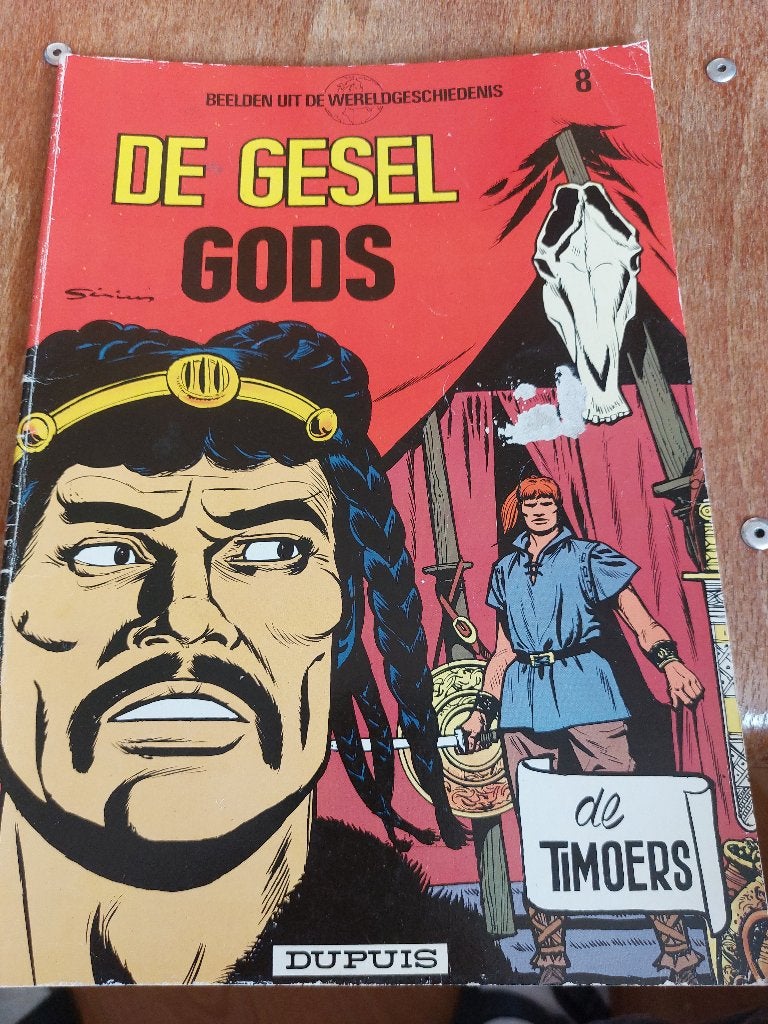 de Timoers, de gesel gods, Eén stripboek, Ophalen of Verzenden