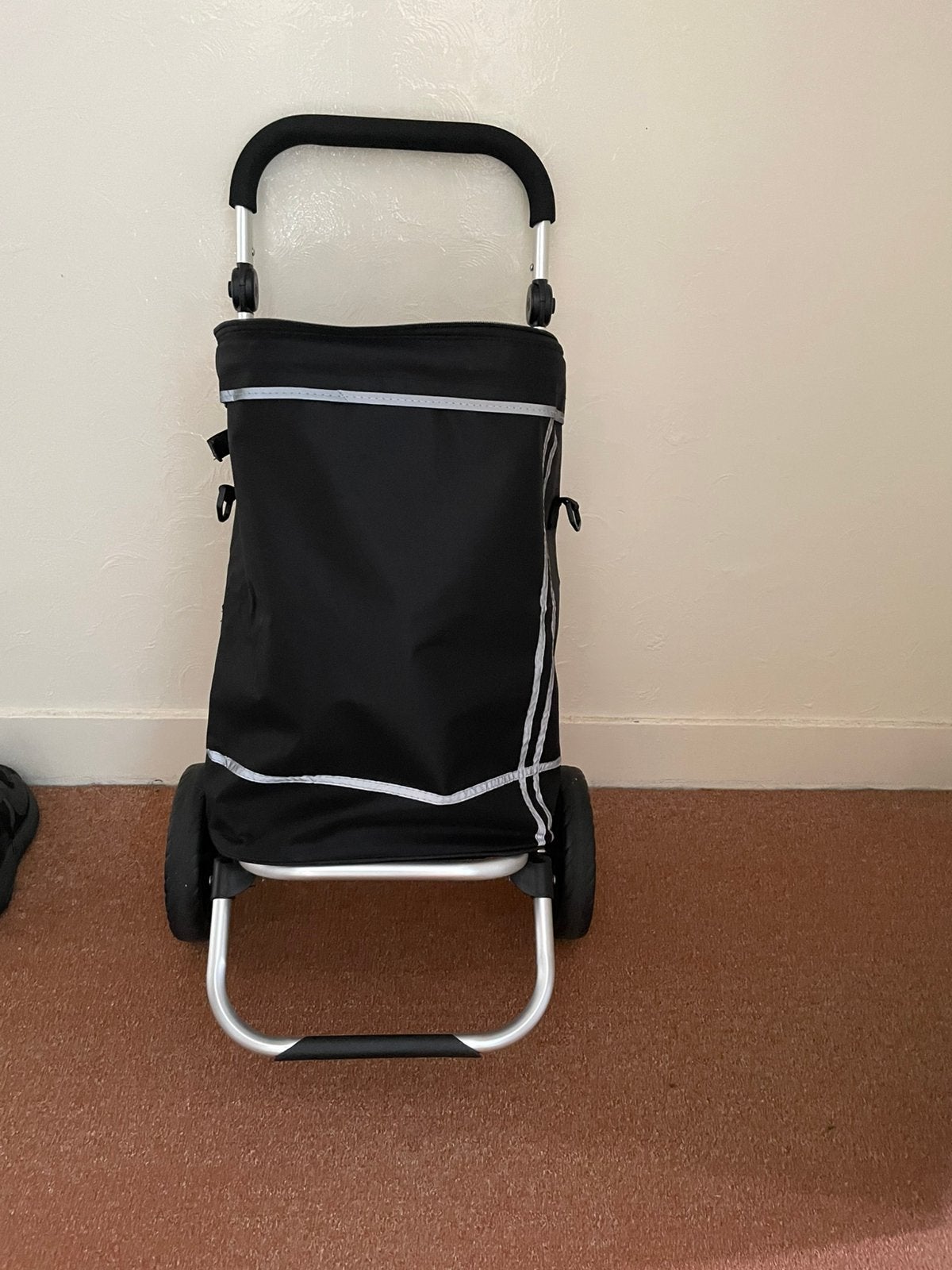 Te koop boodschappen trolley/ kar met koeltas, Ophalen, Zo goed als nieuw, 30 cm of meer