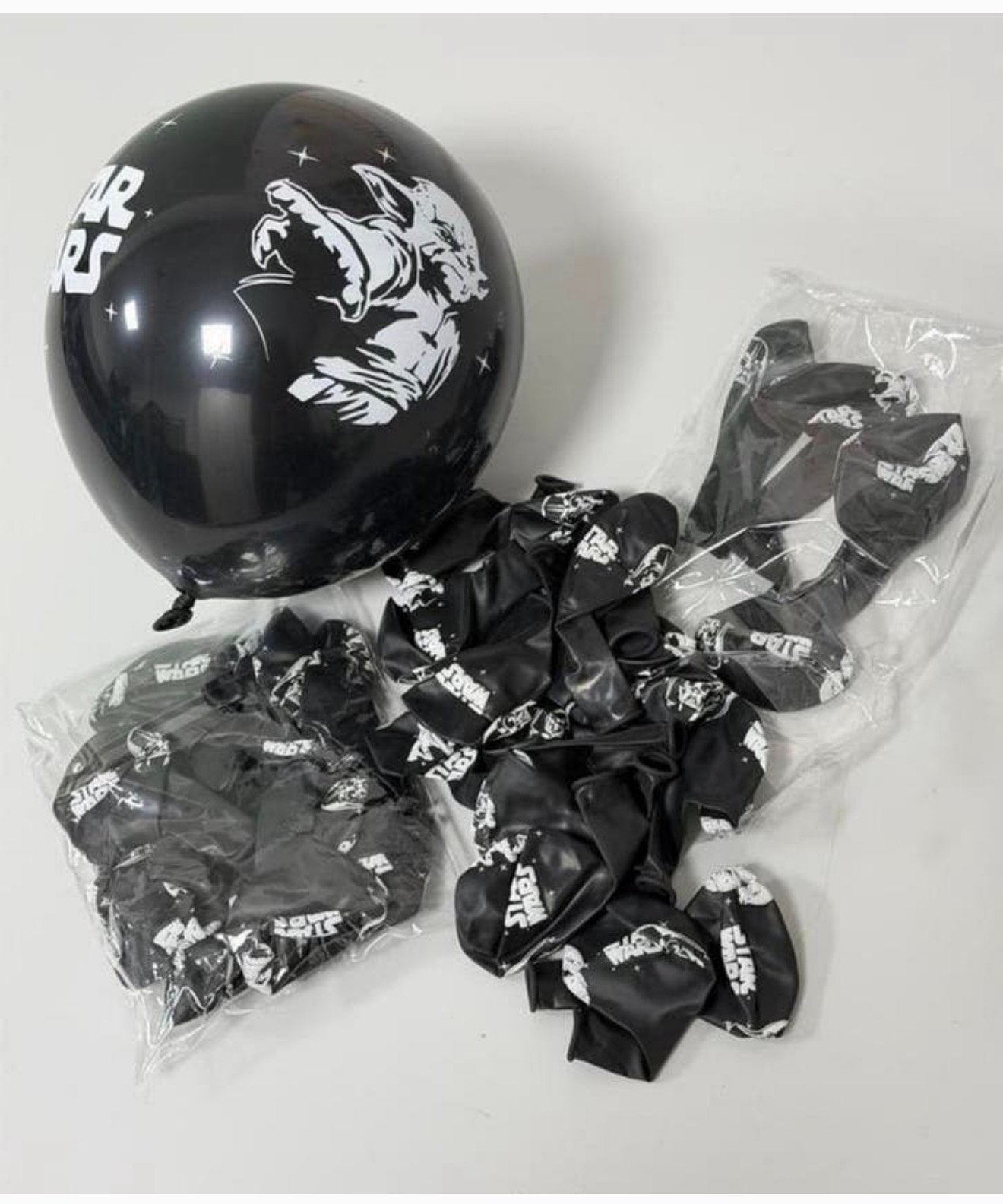 Star Wars ballonnen Baby Yoda & Darth Vader – ca. 40 stuks, Nieuw, Ophalen of Verzenden, H, H