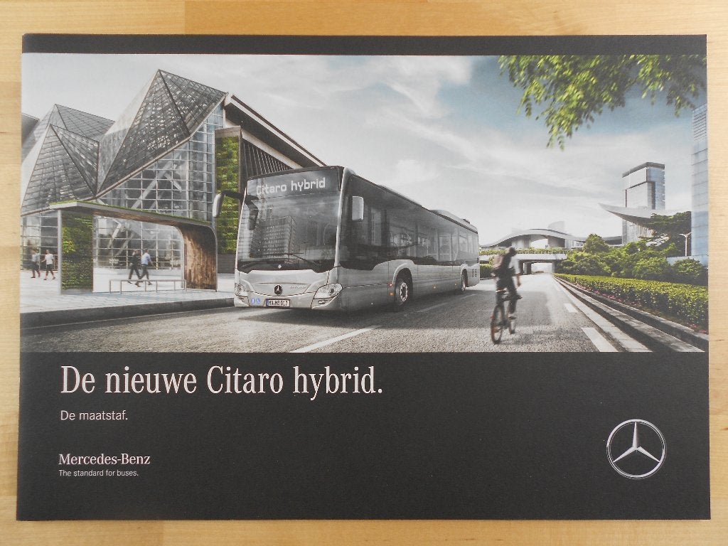 Mercedes Citaro Hybrid Bus Brochure 2018 Stadsbus, Zo goed als nieuw, Mercedes-Benz, Mercedes, Ophalen of Verzenden