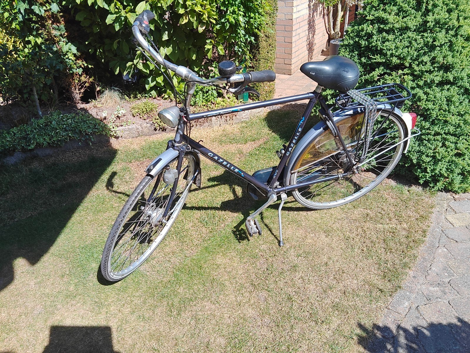 Te koop gazelle herenfiets, Fietsen en Brommers, Fietsen | Heren | Herenfietsen, Gebruikt, Versnellingen, Ophalen of Verzenden