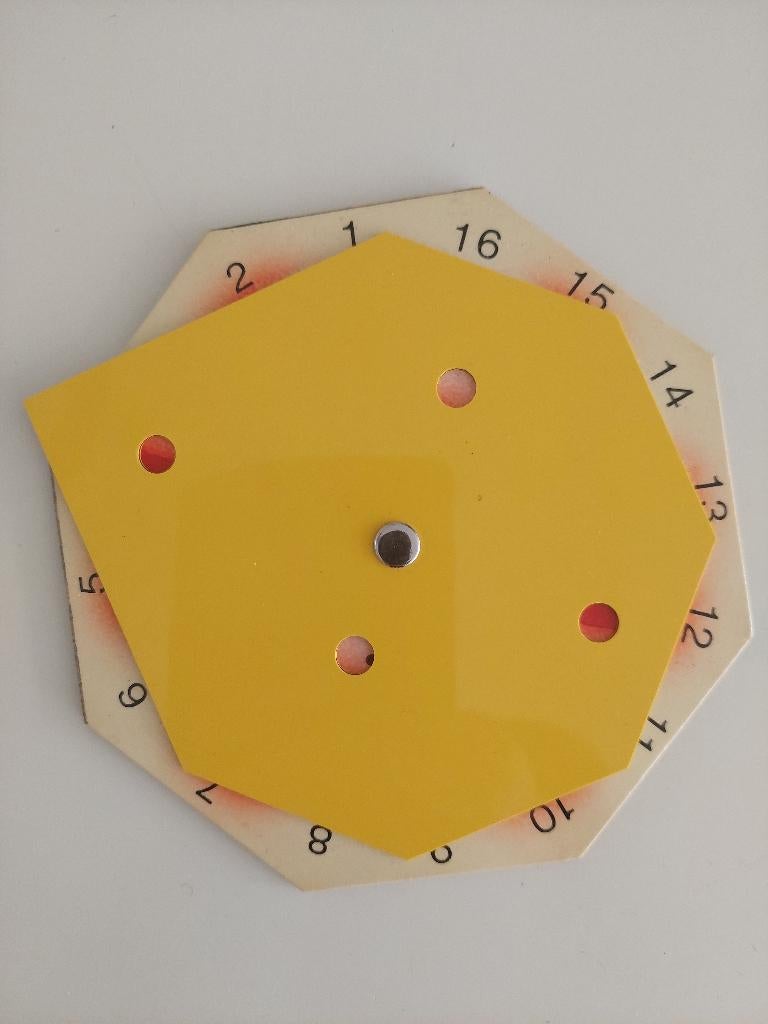 Draaibare bridgeschijf, Drie of vier spelers, Ophalen of Verzenden, Nieuw