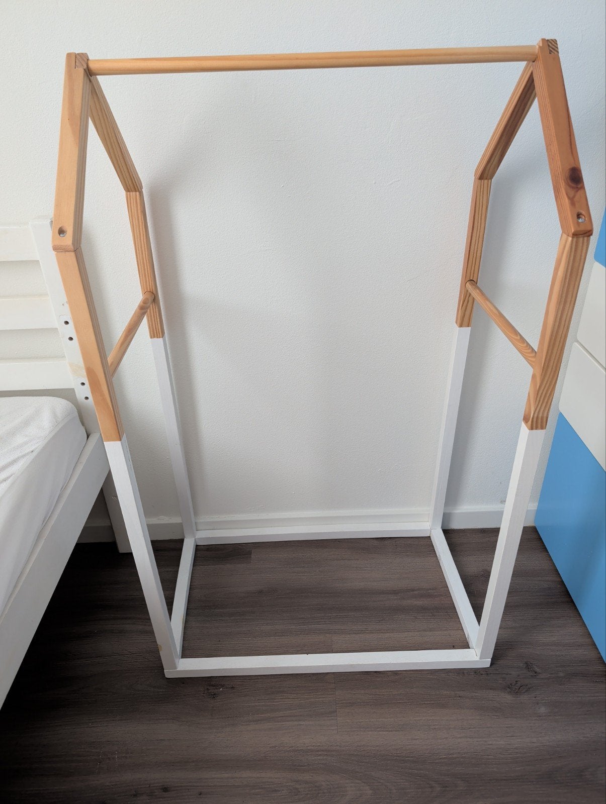 montessori kledingrek voor kinderen, Ophalen
