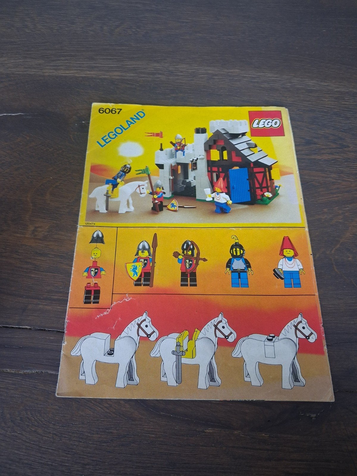 Lego boekje 6067 - Guarded Inn (1986), Gebruikt, Lego, Accessoire, Ophalen of Verzenden