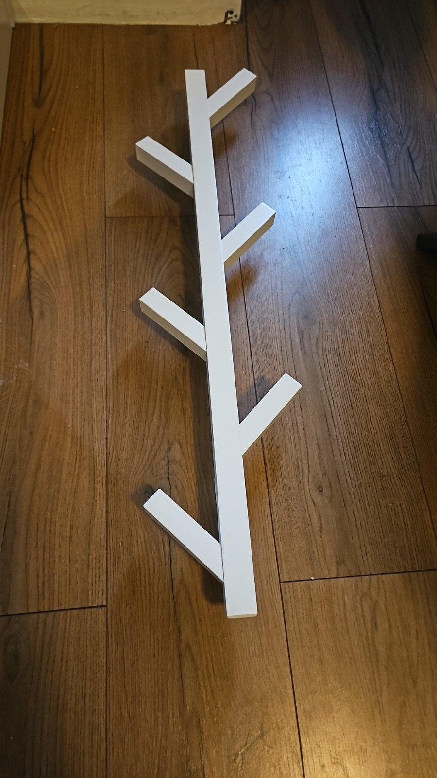 Ikea TJUSIG kapstokje wit, 78 cm, Zo goed als nieuw, Minder dan 100 cm, Hout, Ophalen