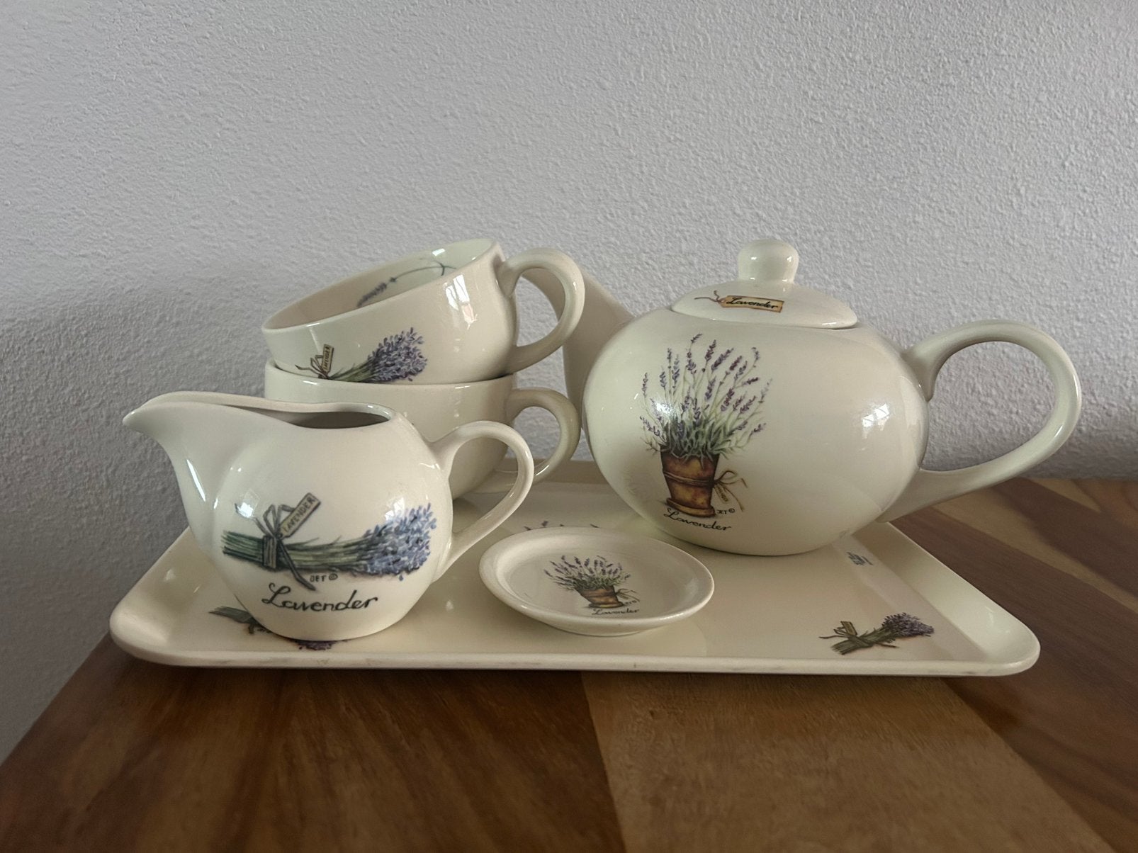 Jet by ter Steege Lavender, Vintage, Ophalen of Verzenden, Zo goed als nieuw, Theepot