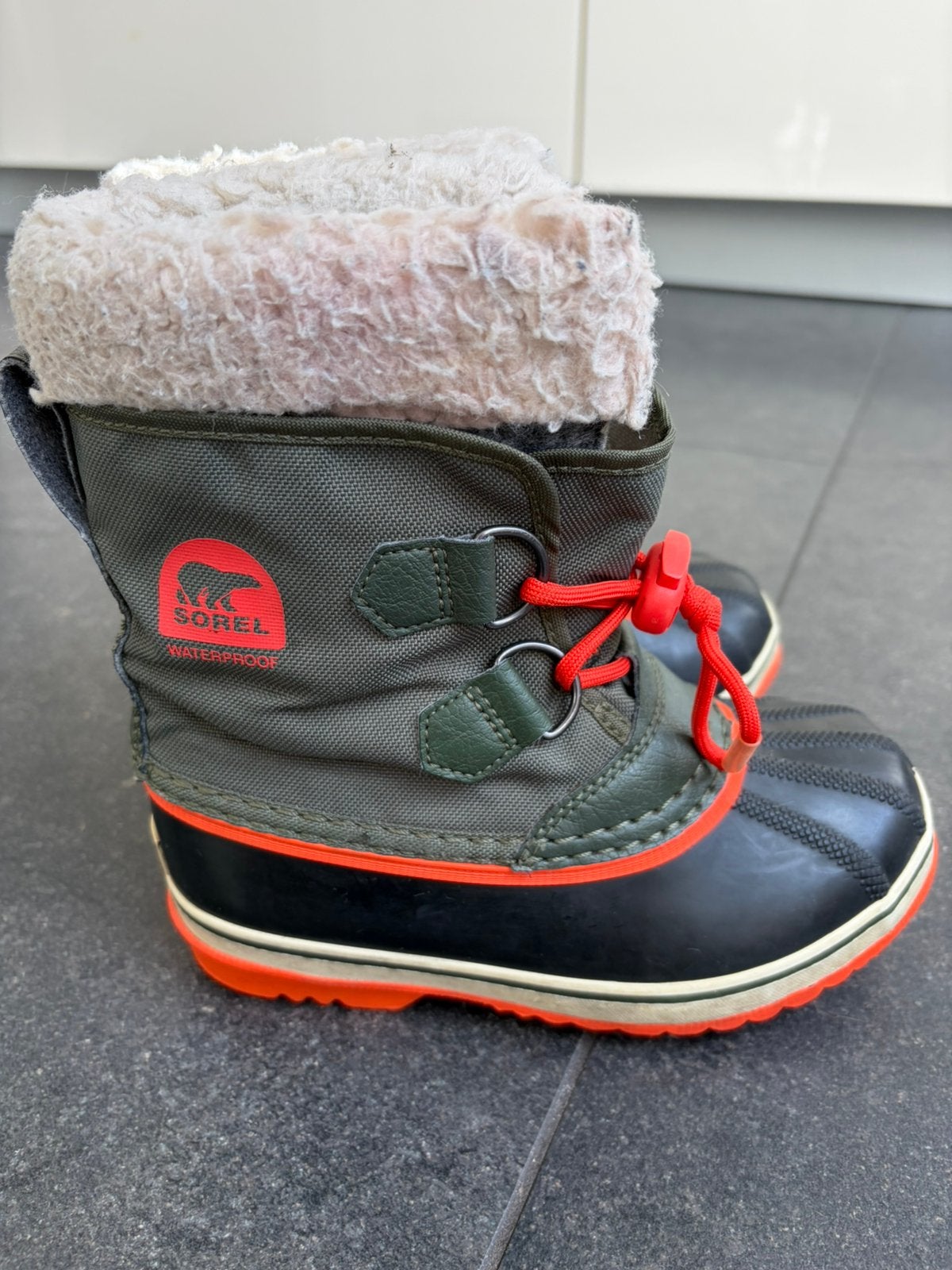 Sorel snowboots maat 31, Gebruikt, Jongen of Meisje, Ophalen of Verzenden, Laarzen