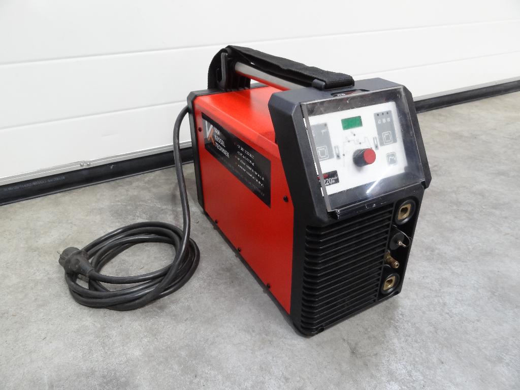 Tig lasapparaat Lorch T 220 DC Puls 230 volt in nette staat, Ophalen of Verzenden, Zo goed als nieuw, 150 tot 250 ampère, Tig