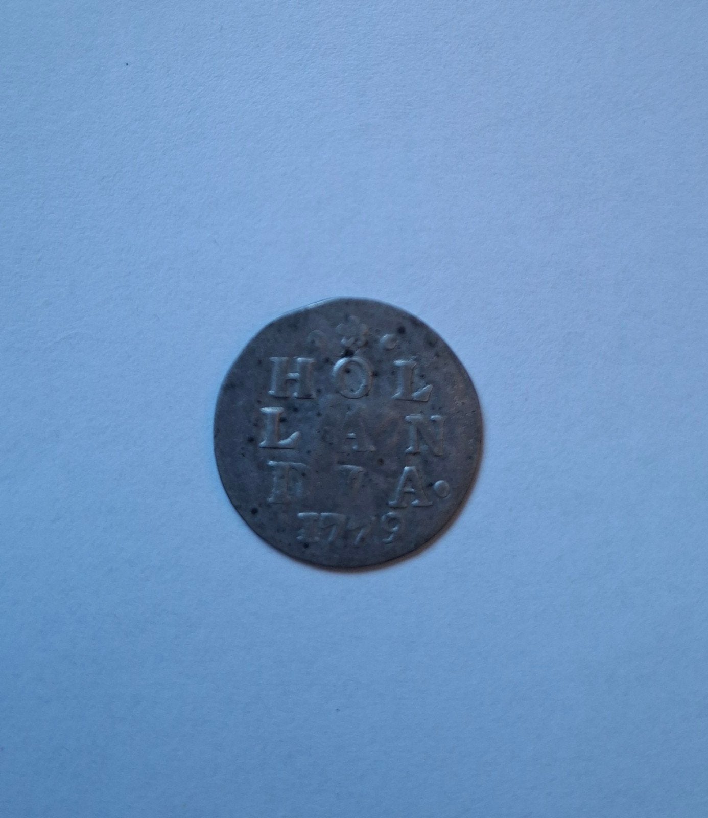 Zilveren 2 stuiver Hollandia 1779, Postzegels en Munten, Munten | Nederland, Losse munt, Overige waardes, Vóór koninkrijk, Zilver