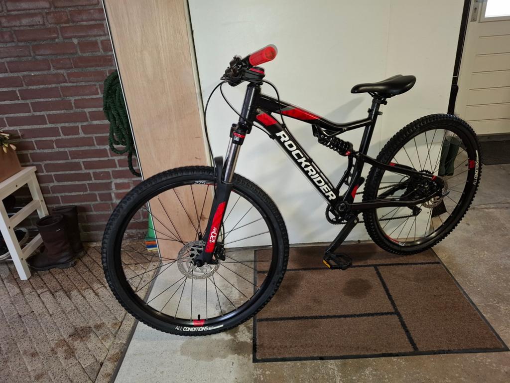 Rockrider st530 mountainbike van, Zo goed als nieuw, Schijfrem, Ophalen, Overige merken
