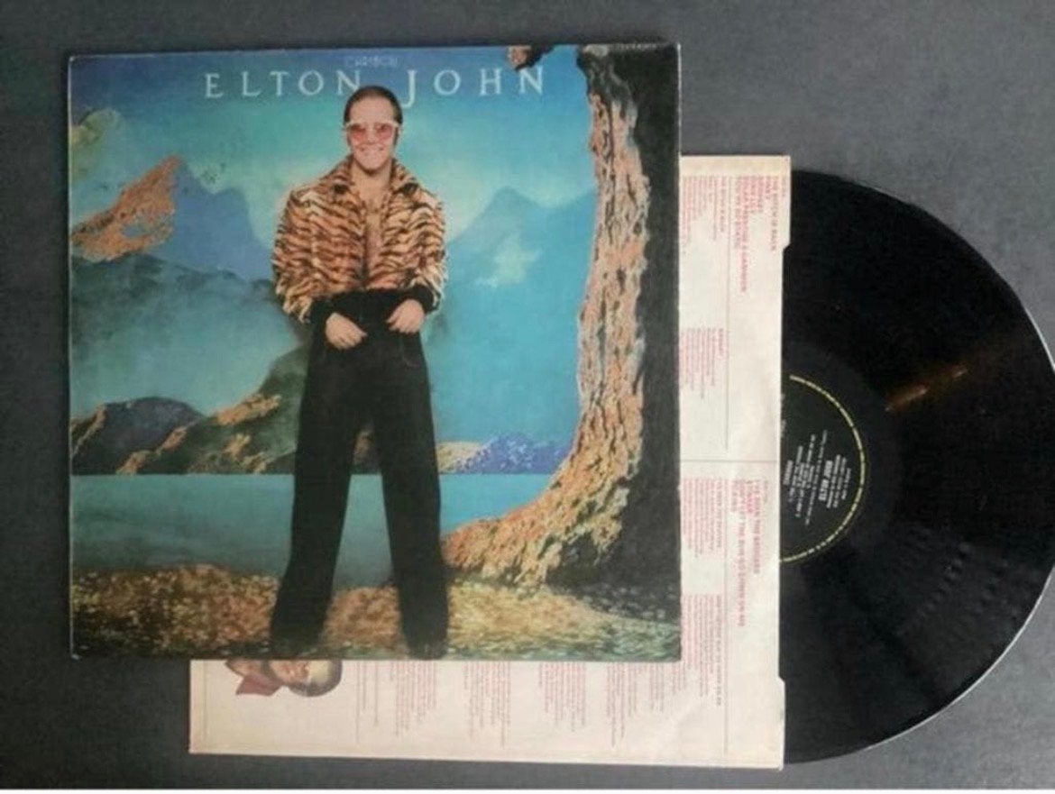 Elton John - Caribou (LP), Ophalen of Verzenden, 12 inch, LP