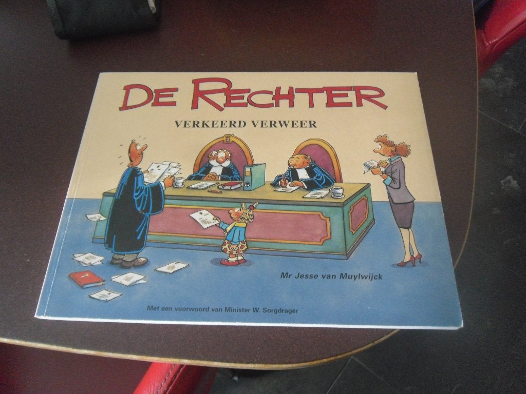 de rechter, verkeerd verweer no 2, mr jesse van muylwijck, Eén stripboek, Ophalen of Verzenden, Zo goed als nieuw
