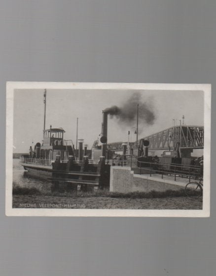 Zaandam Hembrug Noordzeekanaal Pont Uit Fotobureau Amsterdam, Ophalen of Verzenden, 1920 tot 1940, Ongelopen, Noord-Holland