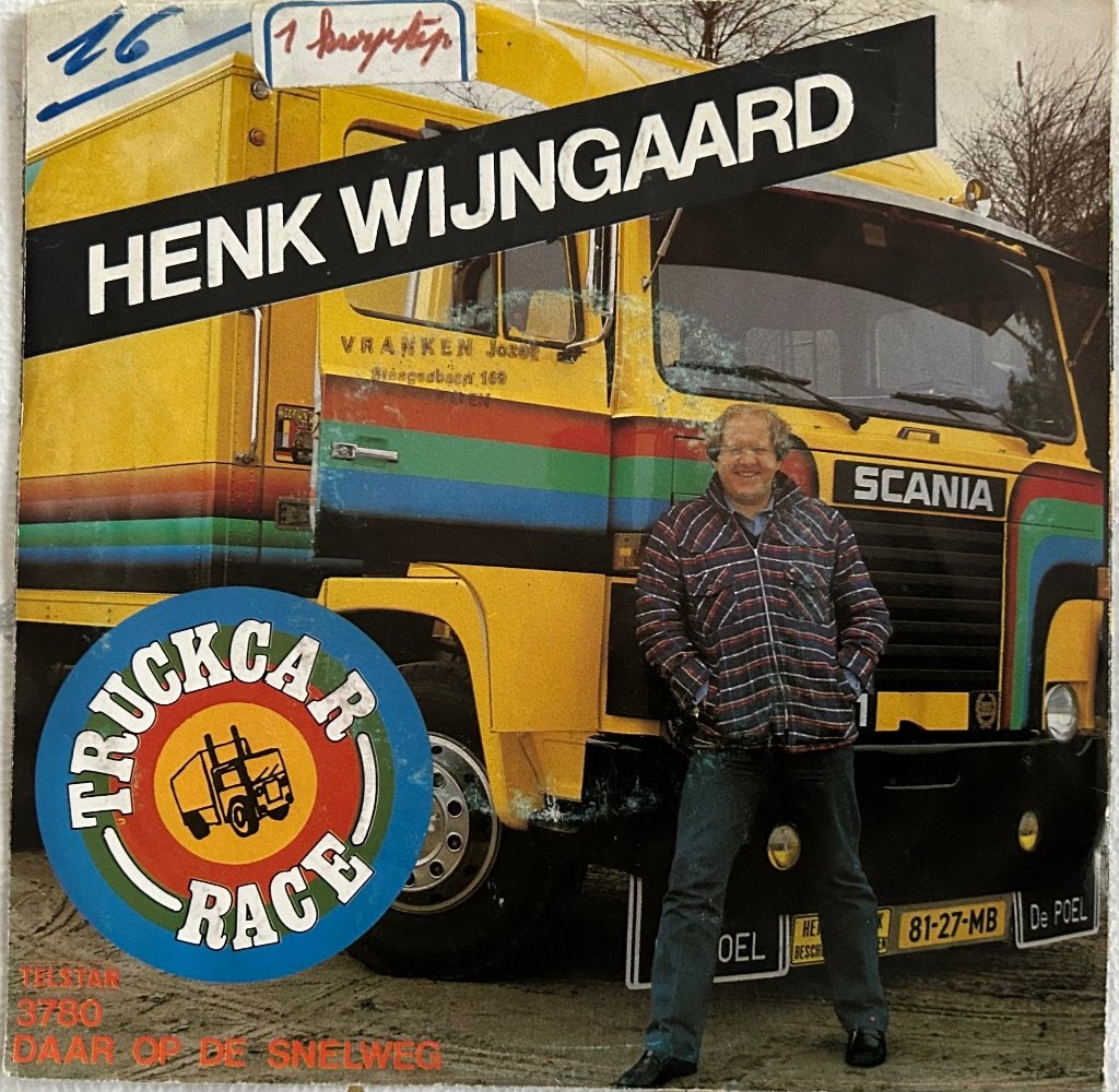 Piraten Single Henk Wijngaard (Telstar)., Gebruikt, Verzenden, 7 inch, Overige typen
