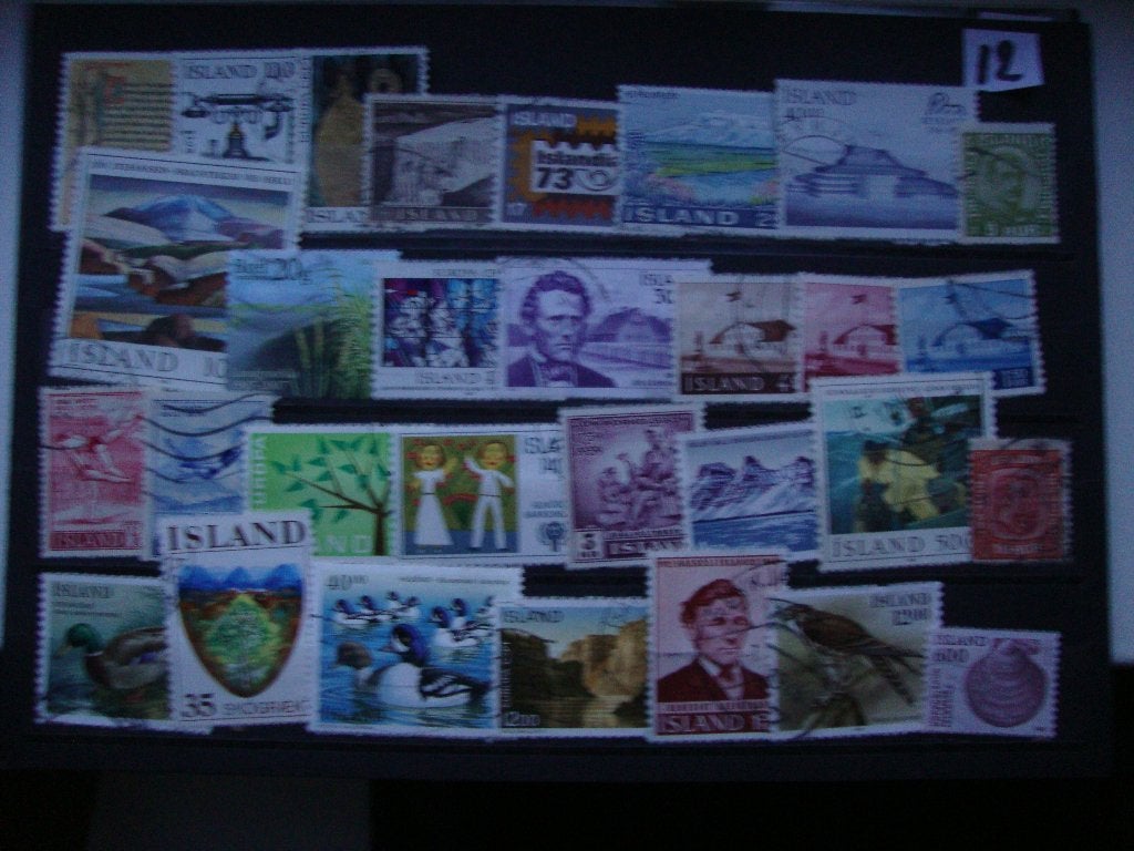 ijsland, Verzenden, IJsland, Gestempeld
