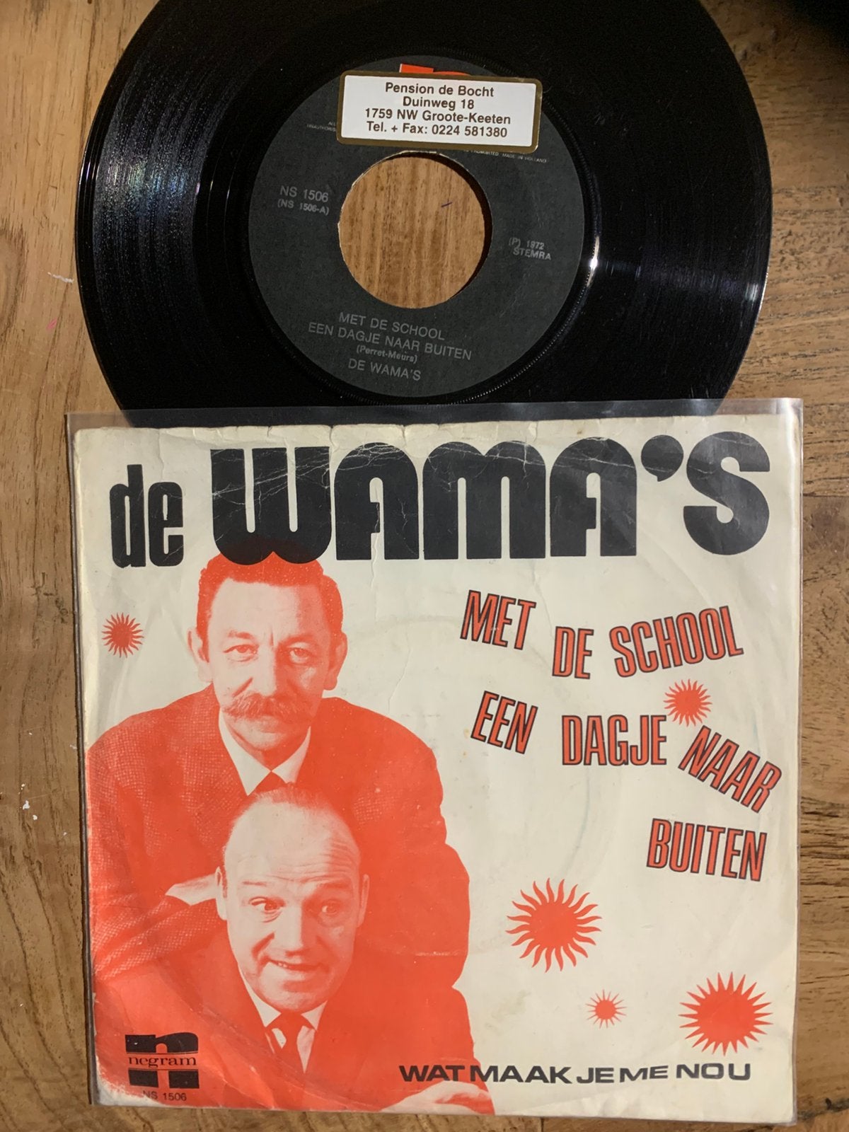 Piraten Schlager De Wama’s Met de school een dagje buiten, Cd's en Dvd's, Ophalen of Verzenden, Gebruikt, Overige formaten, Schlager
