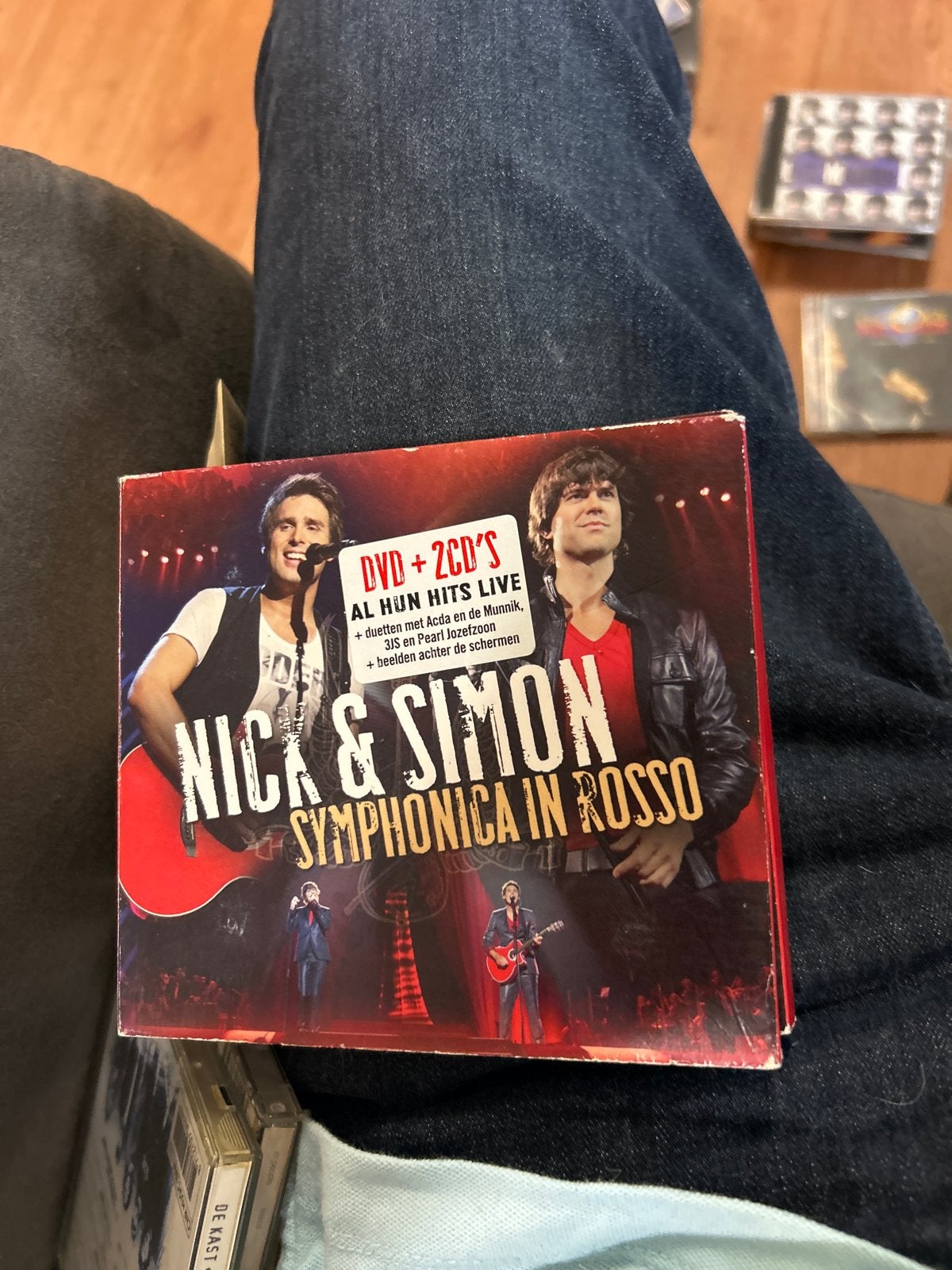 Nick & Simon - Symphonica In Rosso (DVD + 2CD's), Alle leeftijden, Nederlands, Concert, Gebruikt