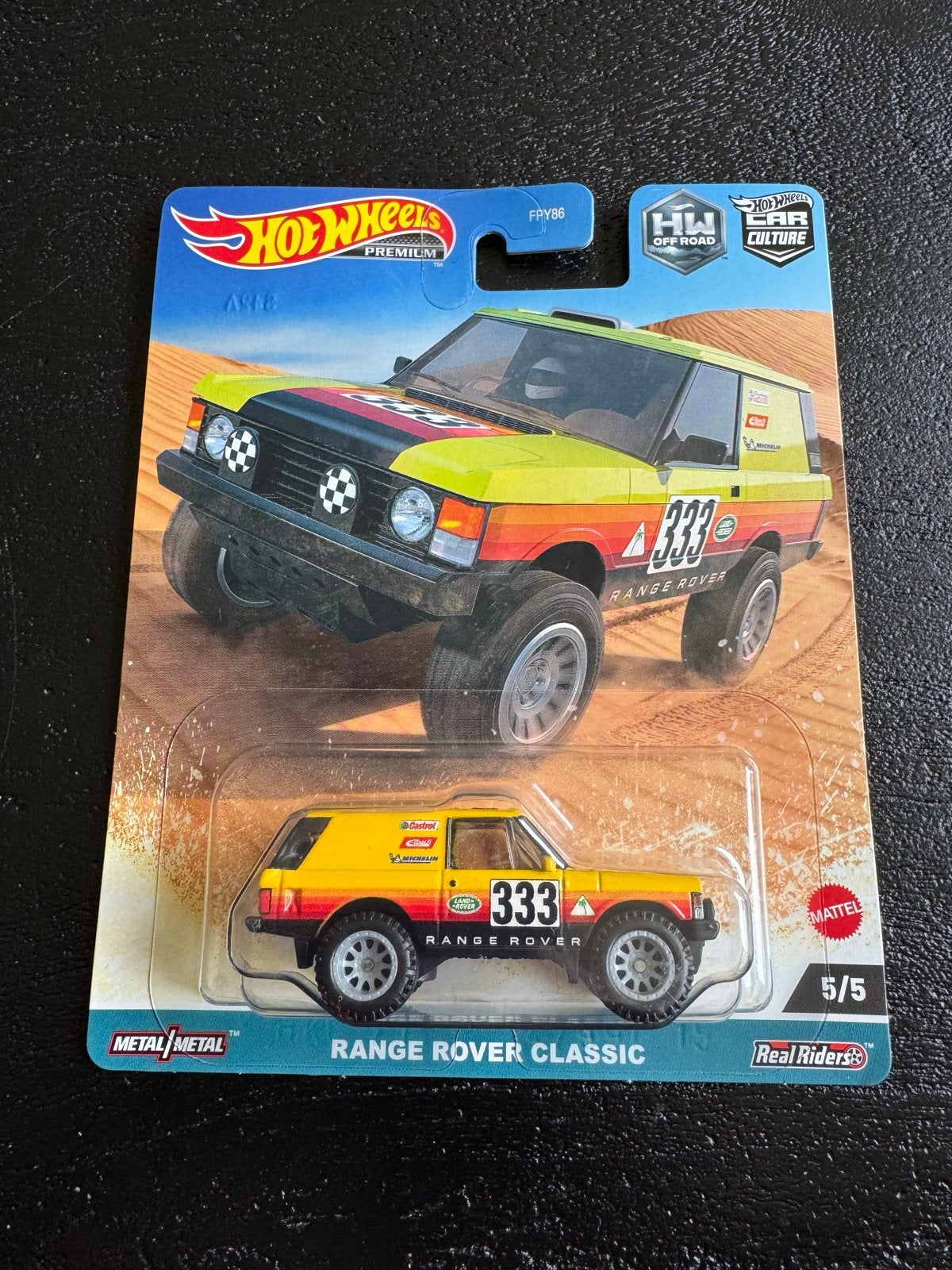 Hot Wheels Premium Range Rover Classic Off Road Culture, Ophalen of Verzenden, Nieuw, Auto