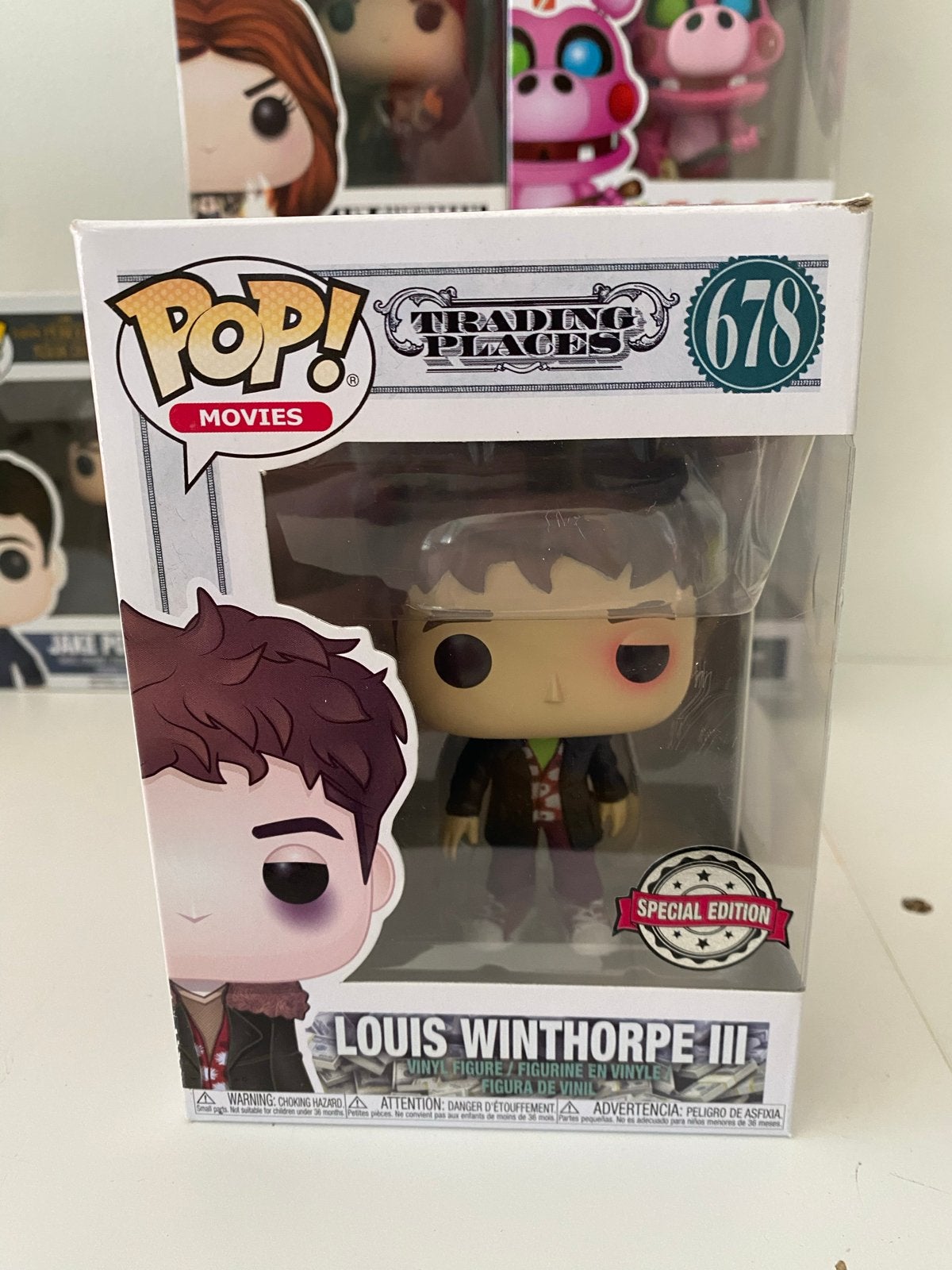 Funko Pop! Louis Winthorpe III (Trading Places) #678, Ophalen of Verzenden, Gebruikt