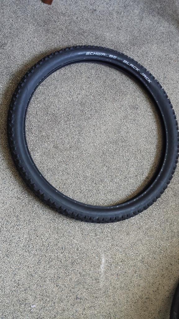 fiets band mtc atb schwalbe black jack 26 x 2.25 downhill, Ophalen, Schwalbe, Zo goed als nieuw, Rubber