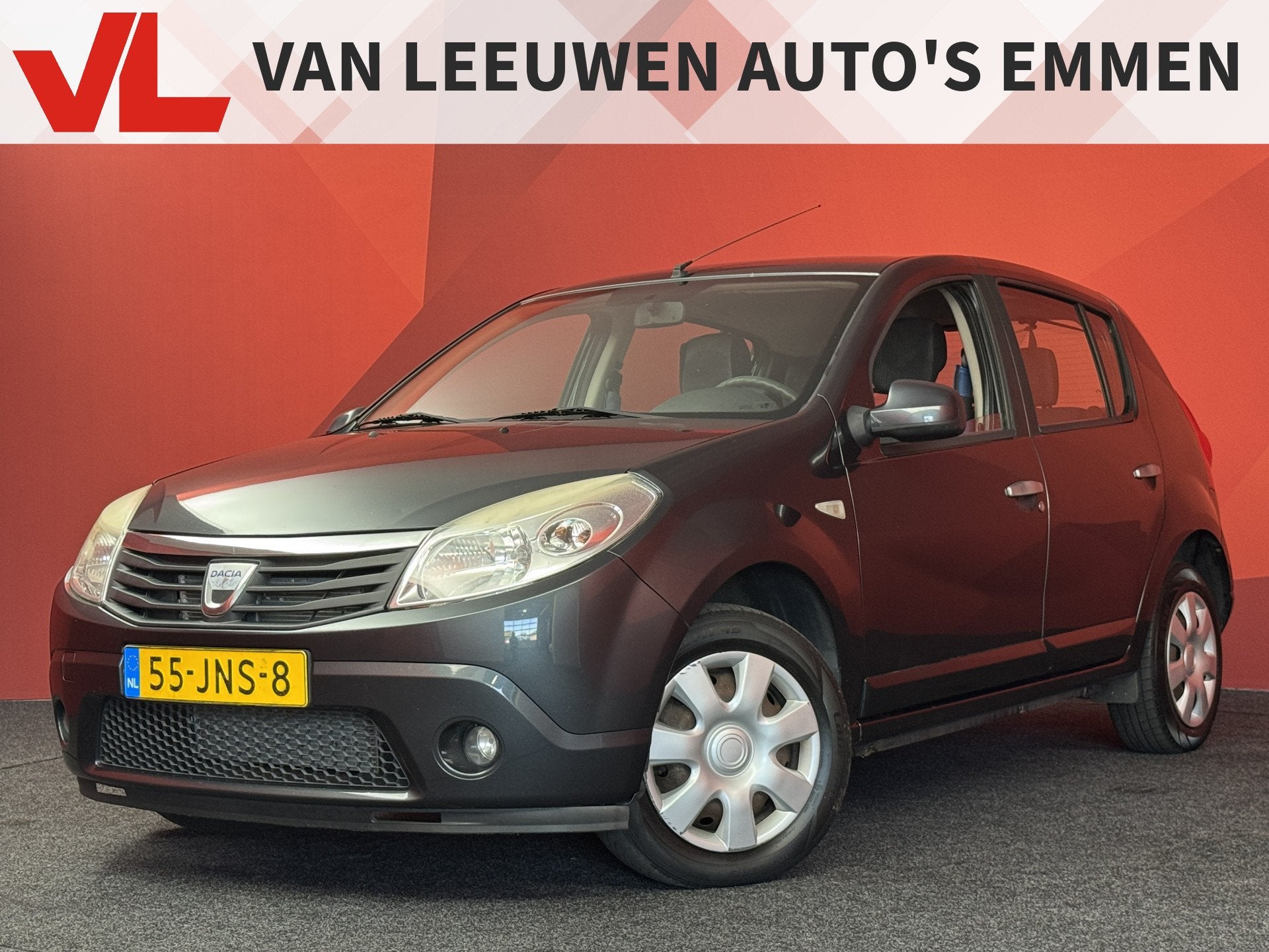 Dacia Sandero 1.2 Lauréate | Airco | Zuinig rijden | Apk 03, Auto's, Voorwielaandrijving, Stof, Gebruikt, Met garantie (alle)