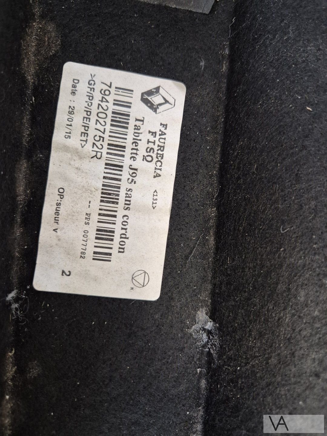 Renault Scenic 2009 - 2015 hoedenplank beige nette staat €40, Gebruikt, -, Renault, -