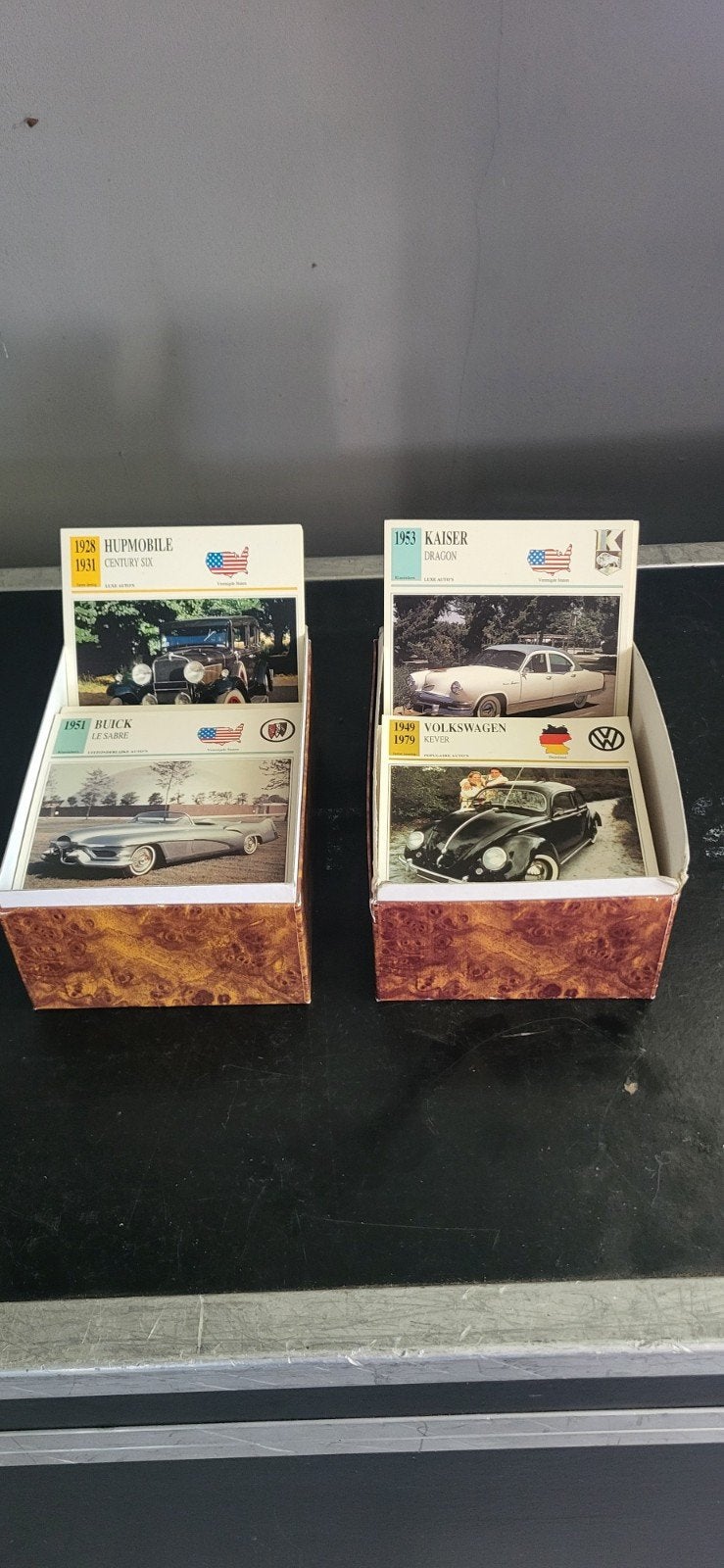 Autokaarten, Ophalen