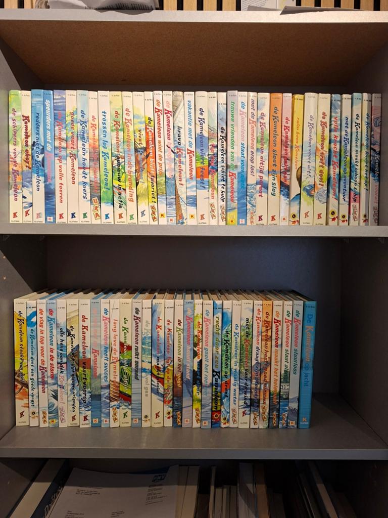 Complete serie De Kameleon (63 stuks) -, Boeken, Kinderboeken | Jeugd | 10 tot 12 jaar, Ophalen of Verzenden, Zo goed als nieuw