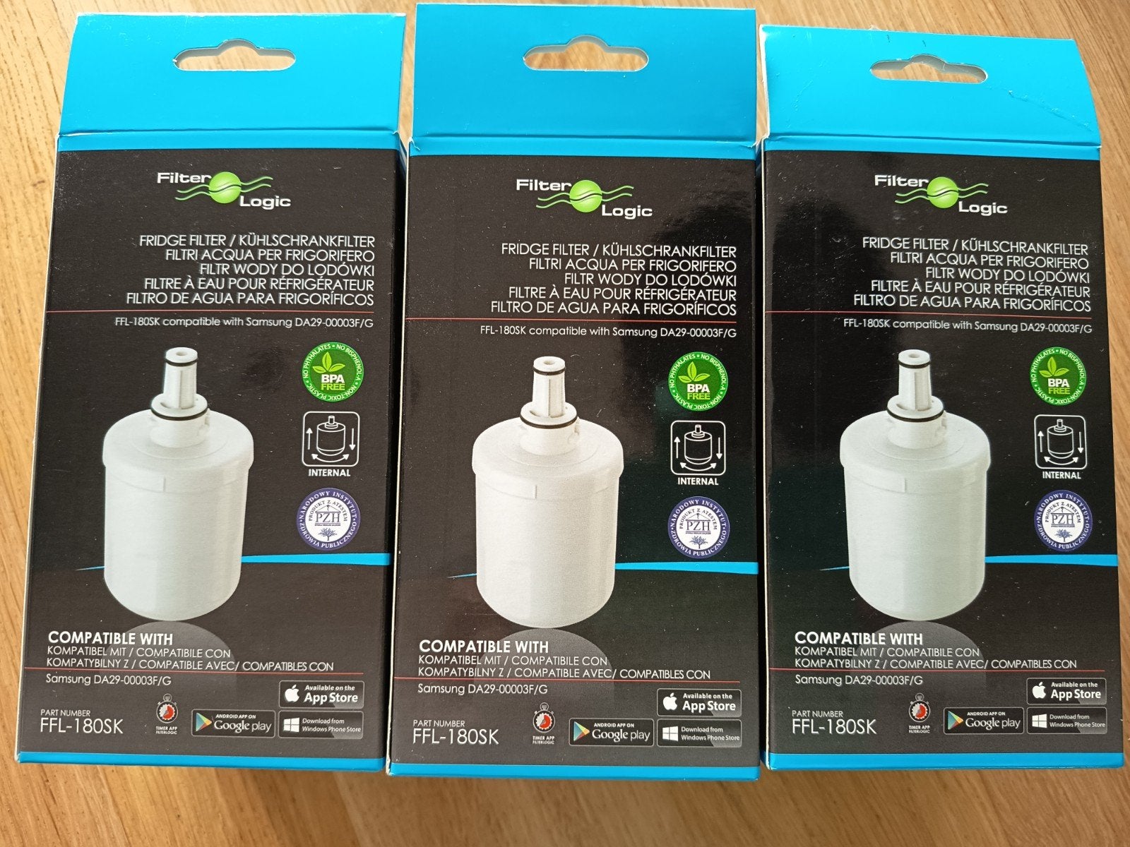 Drie nieuwe Logic koelkast filters Samsung DA29-00003F/G, Ophalen of Verzenden, Nieuw