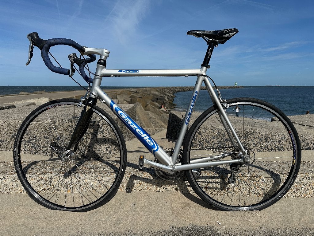 Racefiets Gazelle, Fietsen en Brommers, Ophalen, Gebruikt, 57 tot 61 cm, Meer dan 20 versnellingen