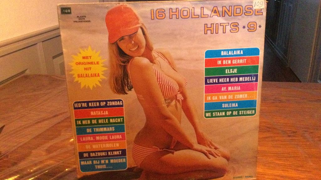 16 Hollandse hits nr:9 Telstar lp, Cd's en Dvd's, Ophalen of Verzenden, Gebruikt, Overige formaten, Nederlandstalig