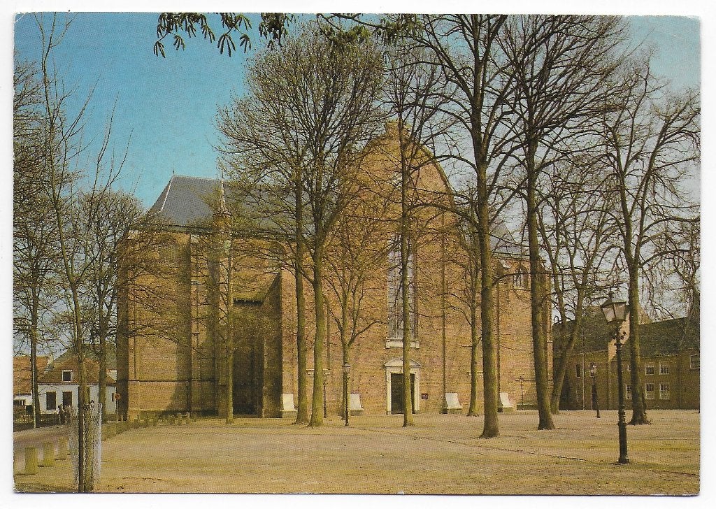 Harderwijk N H Kerk Gelopen Ansichtkaart ( C11, Verzamelen, Ophalen of Verzenden, 1980 tot heden, Gelopen, Gelderland