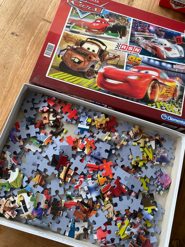 Disney Pixar Cars Puzzel 250 stukjes Clementoni, Ophalen, Meer dan 50 stukjes, Gebruikt, 6 jaar of ouder