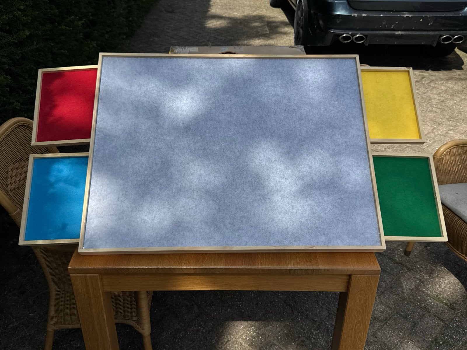 Premium puzzeltafel voor 1500 stukjes met 4 lades, Ophalen of Verzenden, 500 t/m 1500 stukjes, Nieuw, Legpuzzel