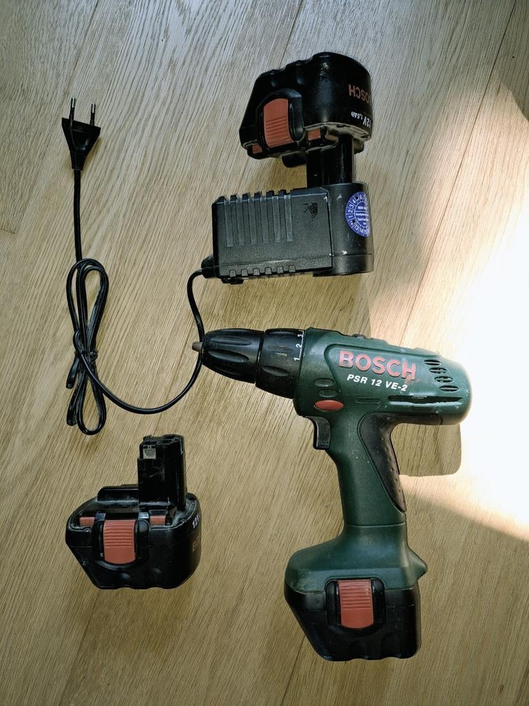 Bosch PSR 12 VE-2, Ophalen, Boor- en Schroefmachine