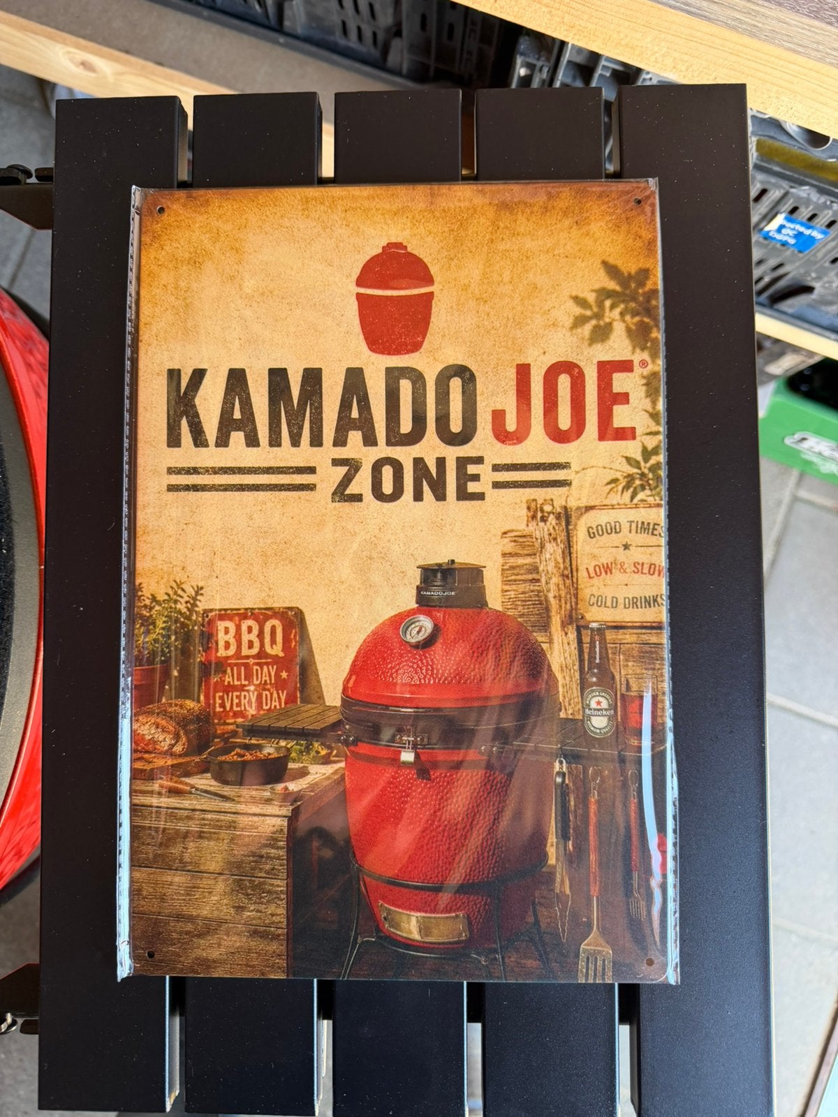 Kamado Joe BBQ Zone metalen borden, Tuin en Terras, Verzenden, Nieuw