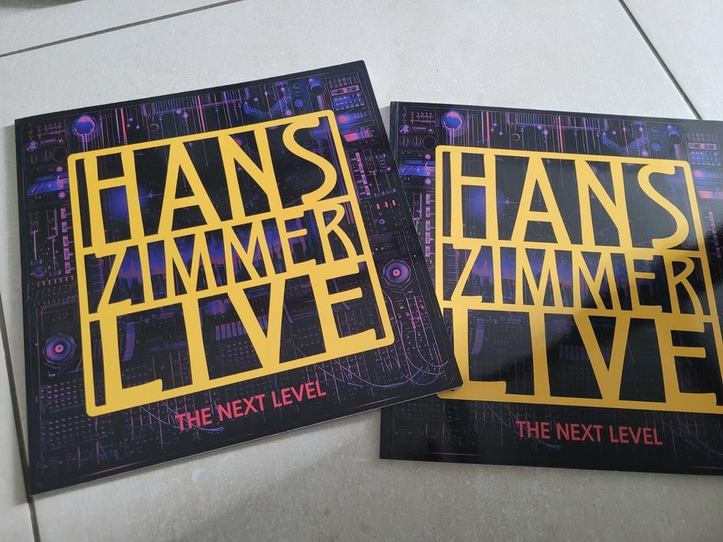 Hans Zimmer Live - The Next Level souvenirsbrochure- nog 1, Ophalen of Verzenden, Nieuw