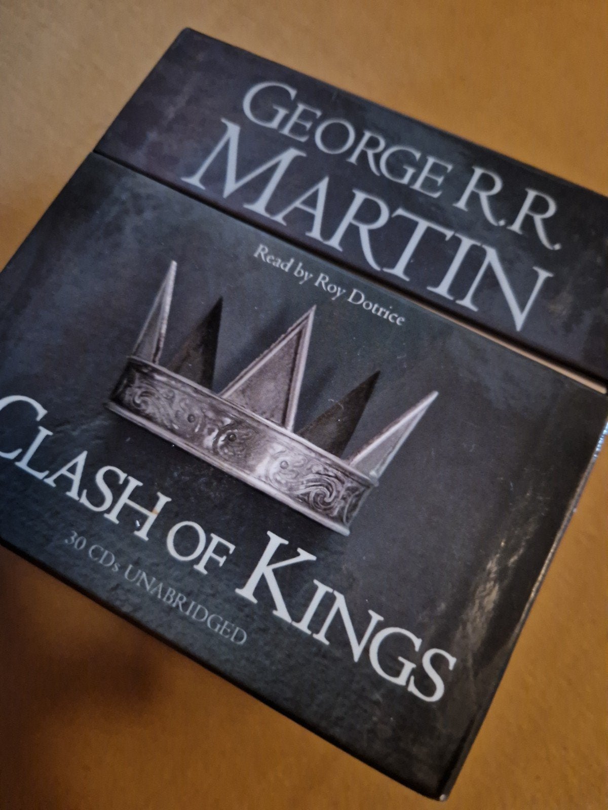 30 CD's luisterboek game of thrones george r.r martin, Boeken, Fantasy, Zo goed als nieuw, Ophalen of Verzenden