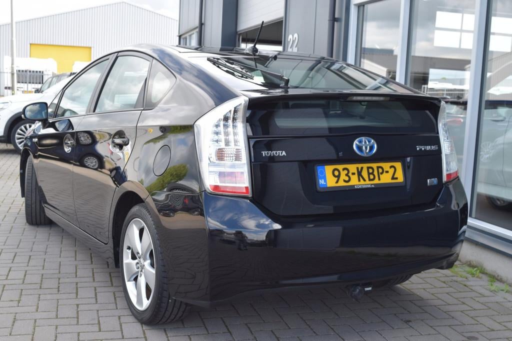 Toyota Prius 1.8 Aspiration | Clima | Cruise | NAP + APK 5-2, Stof, Gebruikt, Zwart, 4 cilinders