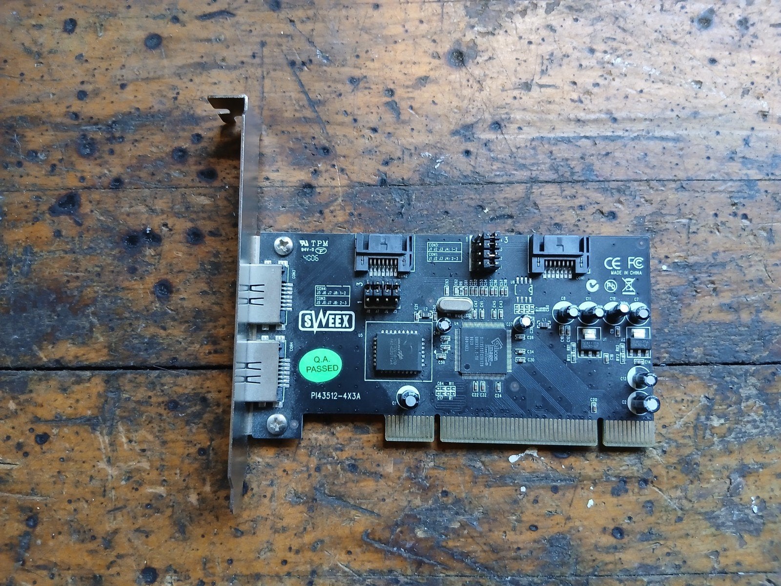 Sweex PCI-E USB 3.0 Uitbreidingskaart, Sweex, Intern, Gebruikt, Onbekend